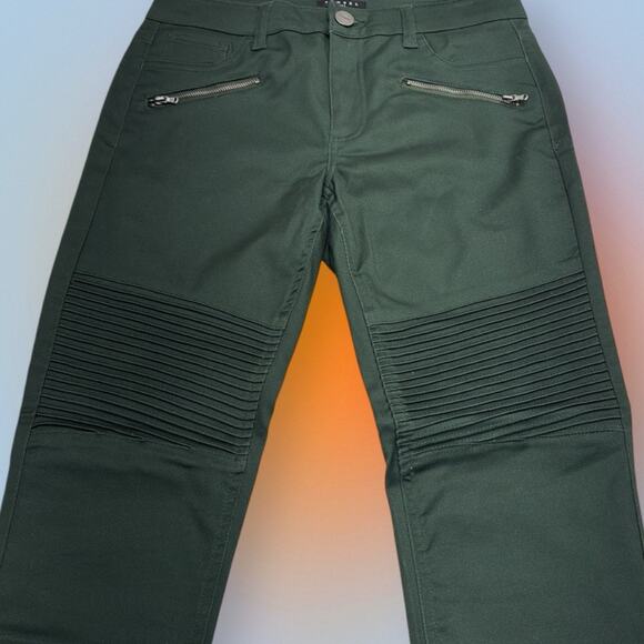 TINSEL Women’s 27 Hunter Green Skinny Jeans - Picture 3 of 5